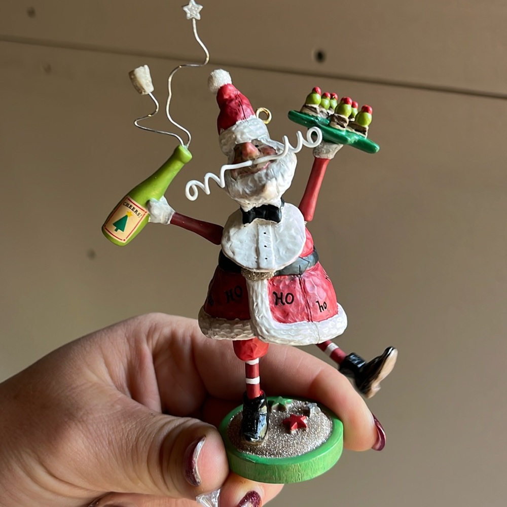 NEW Hallmark keepsake A jolly Ho-Ho-Ho a Santa Claus Christmas 2008 ornament